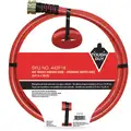 Tough Guy Water Hose: Coupled Assembly, Kink Resistant, 3/4 in Hose Inside Dia., -40&deg; to 160&deg;F, Red