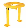 Column Protector: 20 in Fits Column Size, 36 in Overall Ht, 29 5/8 in Overall Wd, Steel, Yellow