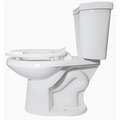 Elongated, Lift Toilet Seat Type, Open Front Type, Includes Cover No, White, Slow Close Hinge
