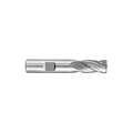 Square End Mill, 1/2" Milling Diameter, Number of Flutes: 4, 1" Length of Cut, AlTiN, Z1S