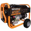 Generac Recoil Gasoline Portable Generator, 5500 Rated Watts, 6875 Surge Watts, 120VAC/240VAC