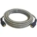Simpson Cold Water Hose: 1/4 in Hose Inside Dia., 25 ft Hose Lg, Polyurethane, 1/4 in x 1/4 in Fitting Size