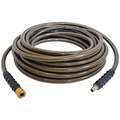 Simpson Cold Water Hose: 3/8 in Hose Inside Dia., 50 ft Hose Lg, Polyurethane, 3/8 in x 3/8 in Fitting Size