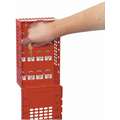 Master Lock Red Steel Group Lockout Box, Max. Number of Padlocks: 14, 12-3/4" x 6-3/8"