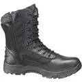 Thorogood Shoes 8" Work Boot, 11, M, Unisex, Black, Composite Toe Type, 1 PR