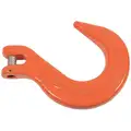 Foundry Hook, Steel, 100 Grade, Clevis, 1/2" Trade Size, 15,000 lb Working Load Limit