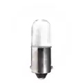 Trade Number L24V-MB-W, 0.7 Watts Miniature Bi-Polar LED Bulb, T3-1/4, Miniature Bayonet (BA9s), 24