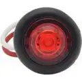 Grote Micronova Clearance Marker Lamp with Grommet, LED, Red Round, 12 V, Hardwired, 49332