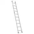 Werner 10 ft. Aluminum Straight Ladder with 375 lb. Load Capacity, Round Rungs