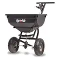 Agri-Fab Broadcast Spreader, 85 lb Capacity, Pneumatic Wheel Type, Broadcast Drop Type, Fixed T Handle