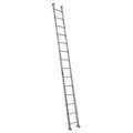 Werner 14 ft. Aluminum Straight Ladder with 375 lb. Load Capacity, Round Rungs
