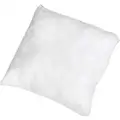 23 gal. Polyester/Polypropylene Filled Absorbent Pillow for Oil-Based Liquids, White