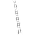 Werner 16 ft. Aluminum Straight Ladder with 375 lb. Load Capacity, Round Rungs