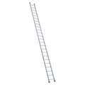 Werner 24 ft. Aluminum Straight Ladder with 300 lb. Load Capacity, Round Rungs