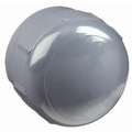 Cap: 1 in Fitting Pipe Size, Schedule 80, Female NPT, Gray