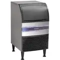 Self-Contained Ice Maker, Ice Production per Day: 100 lb., 20" W x 38" H x 24" D