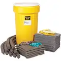Spilltech Universal Spill Kit/Station" Drum; Absorbs 51.9 gal.