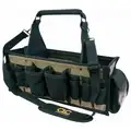 CLC Polyester, Electricians, Tool Tote, Number of Pockets 43, 15" Overall Height, 23" Overall Width