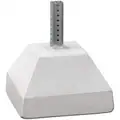Tapco Portable, Pyramid Concrete Base with Square Post Sleeve