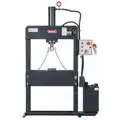 Hydraulic Press, Electric, H Frame, Double Action, 40 tons Frame Capacity, Adjustable Working Height