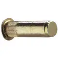 Rivet Nut: Steel, Knurled, 1/4"-20 Dia./Thread Size, 0.165 in to 0.260 in, 1 in Lg, 25 PK