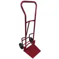 Dayton Hand Truck, 900 lb. Load Capacity, Continuous Frame Flow-Back, 17-1/2" Noseplate Width