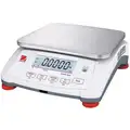 Compact Bench Scale: 3 kg Capacity, 0.1 g Scale Graduations, 11 7/8 in Weighing Surface Dp
