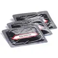 Xtra Seal Tire Repair Patches: 2 3/8 in Lg, Rubber, 20 PK