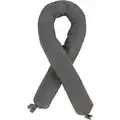 Condor Polypropylene Absorbent Sock for General Spills; 4 ft. L, Absorbs 4 gal., Gray