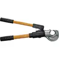 Huskie Tools Hydraulic Crimper: For Wire Rope and Cable, Uninsulated, 1/8 to 1/2 in Capacity, Cuts