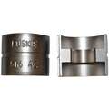 Huskie Tools Upper and Lower Crimping Die for Aluminum and Copper Wire Rope Crimping, Max Force: 12 tons