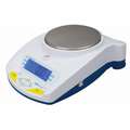 Compact Bench Scale: 600 g Capacity, 0.02 g Scale Graduations, 4 11/16 in Weighing Surface Wd