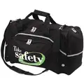 Quality Resource Group Duffel Bag: Safety Everywhere, 12 X 21 X 9 in, Black