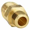 Male Connector: For 3/16 in Tube OD, 1/4 in Pipe Size, Flared x MNPT, 1 5/32 in Overall Lg, 10 PK