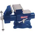 Standard Duty Combination Vise, 5-1/2" Jaw Width, 5-1/2" Max. Opening, 3-3/4" Throat Depth