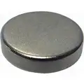 Disc Magnet, Neodymium, Casing Material Nickel Plating, 4.5 lb Max. Pull