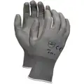 Coated Gloves,L,Gray,