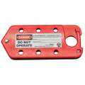 Zing Labeled Lockout Hasp, Snap-On Lockout Hasp Style, Recycled Plastic