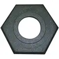 Channelizer Cone Base, Black, 17" Length, 20" Width, 2-1/2" Height, 10 lb. Weight