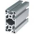 80/20 Framing Extrusion: 40 Series, 13 ft. Nominal Length, 80 mm x 40 mm, Double, 6 Open Slots, Adjacent-Sides