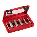 Milwaukee Annular Cutter Set, Number of Cutters 4, Carbide Tipped, Bright (Uncoated)