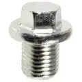 Hex Head Oil Drain Plug; M14-1.50 Thread Size, 16 mm Length Under Head