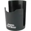 Cup Caddy, Magnetic, 4-5/8 in. H x 3-1/4 in. D, Blk