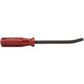 Pry Bars, Screwdriver Handle Pry Bar, Overall Length 12", Overall Width 1", Steel