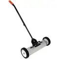 Magnetic Sweeper: Push-Type, 5 in Lg, 22 1/2 in Wd, 18 in Surface Size