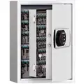 Key Cabinet Digital Lock: 200 Key Capacity (Units), Steel Latch Lock/Key # Plate