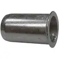 Steel Flush Rivet Nut 0.455" L, M5-0.80 Dia./Thread Size, 50 PK