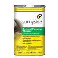 Sunnyside Paint Thinner: Can, Solvent, 1 qt Container