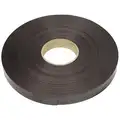 Magnetic Strip, Grooved Weak Side, 13 lb. Max. Pull, 100 ft. Length, 1" Width, 0.06" Thickness