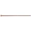 Copper Plated, Round Headed Weld Pin, 2 in. L, 0.125 in. Head Dia.